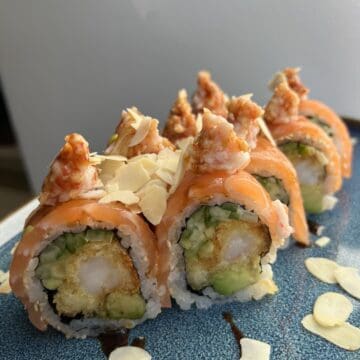 California Gold EBI/Łosoś +Sałatka Krab 8szt.