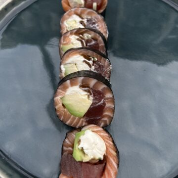Sashimi Maki łosoś tuńczyk 6 szt.