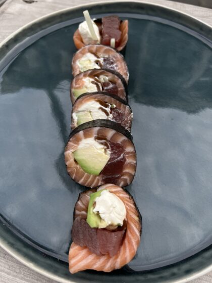 Sashimi Maki łosoś tuńczyk 6 szt.